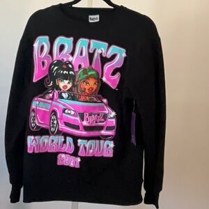 Bratz Black Long Sleeve Kids Tee